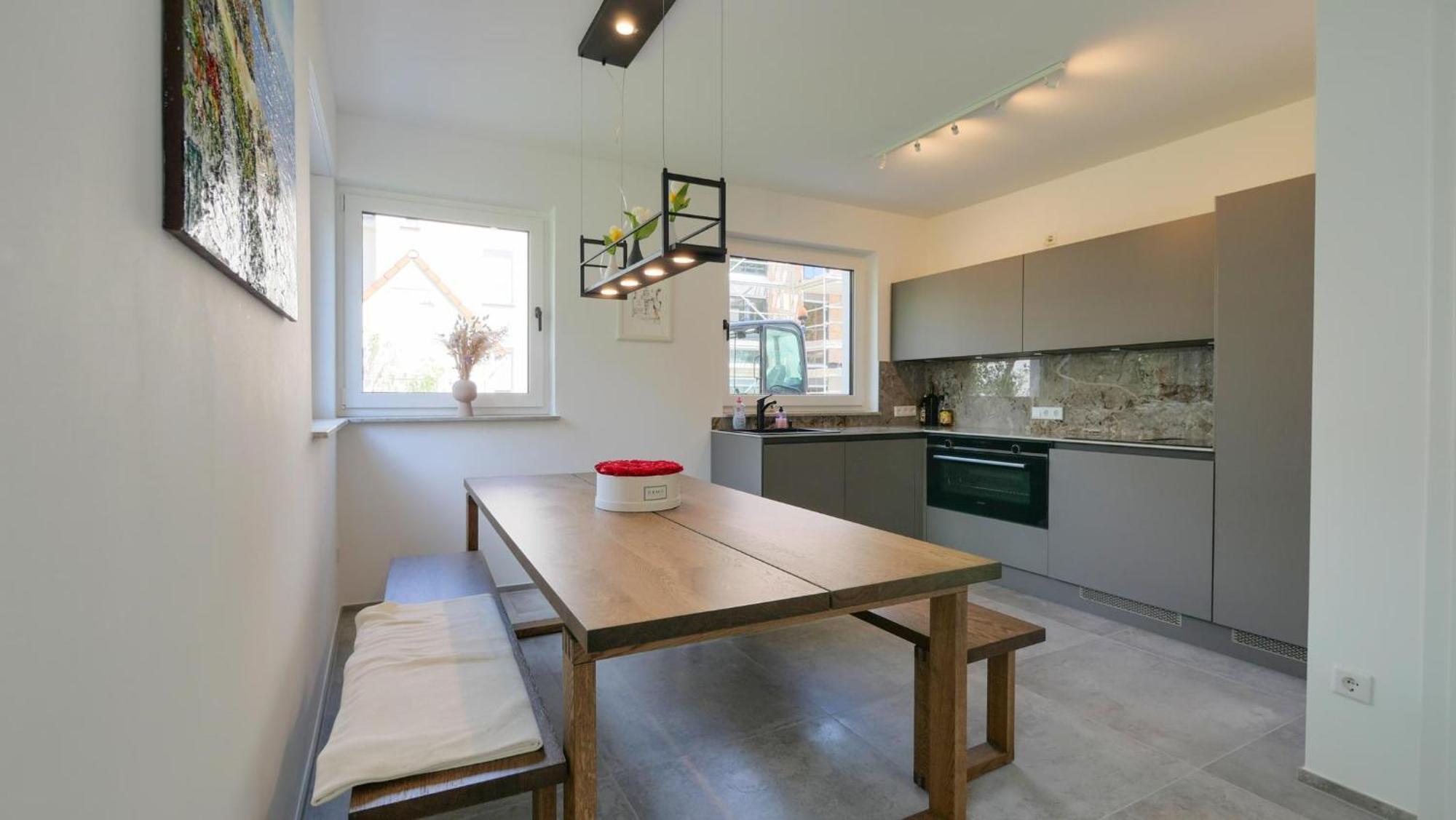 Eleganter Neubau-Luxus In Paderborn & Stilvoller Rueckzugsort Fuer Bis Zu 9 Gaeste Ngoại thất bức ảnh